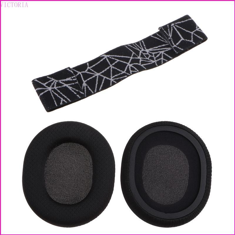 VIC Ear Cushion Pad Cover Ear Pads Cups cho Head Beam cho Arctis 3 5 7 Tai nghe di động thay thế