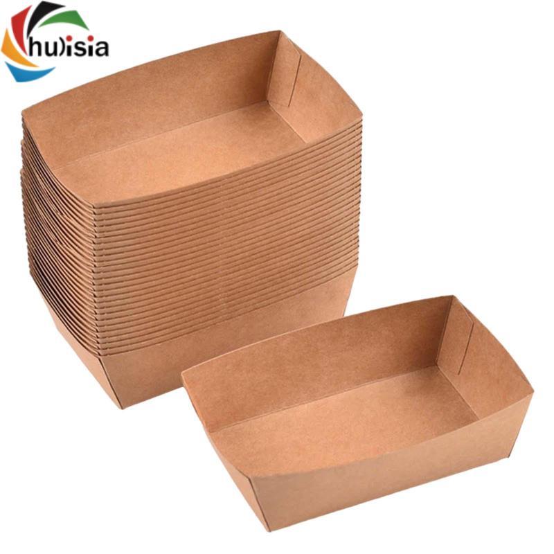 100x Giỏ Phục Vụ Dùng Một Lần Hạng Nặng Cho Món Tráng Miệng Bánh Mì Nachos