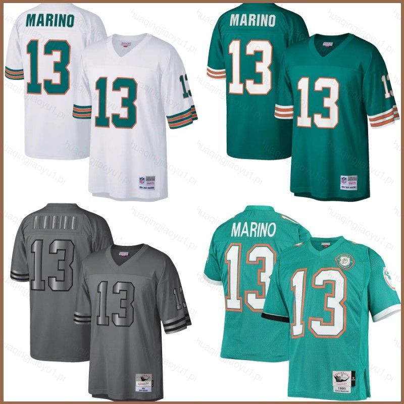 Áo Thun Bóng Đá NFL Marion Số 13, Jersey Thể Thao Unisex Plus Size