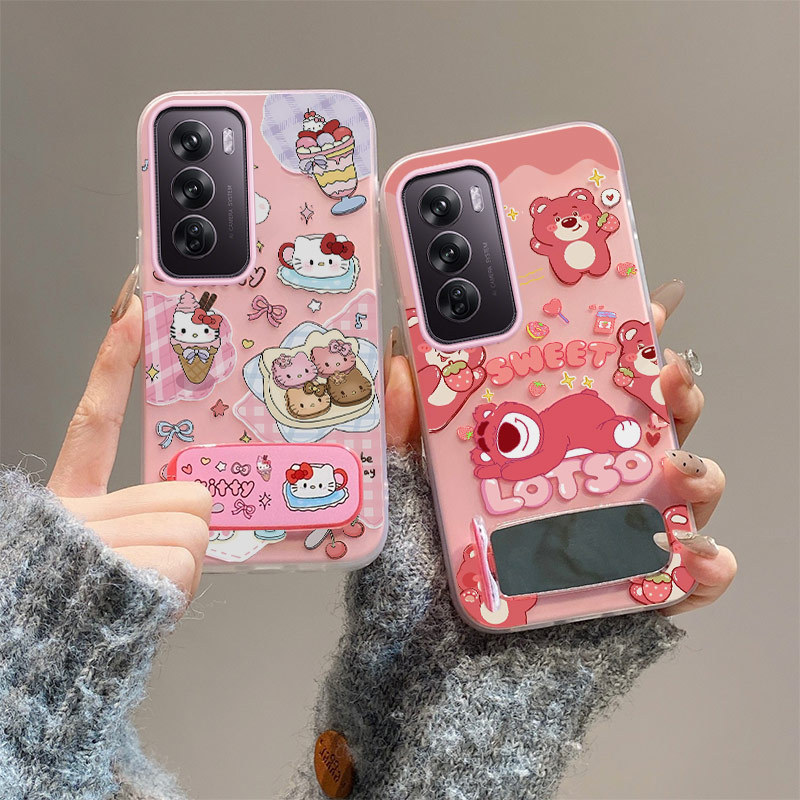 Ốp lưng oppo reno 12 5g oppo reno 12 pro 5g gương khung thạch ốp điện thoại