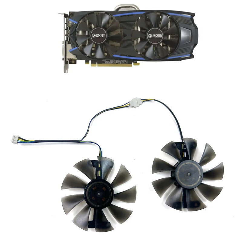 Quạt làm mát MỚI 85mm 4pin GA91S2H GTX 1060 EXOC 3GB GPU Quạt làm mát cho KFA2 GALAX GeForce GTX1060