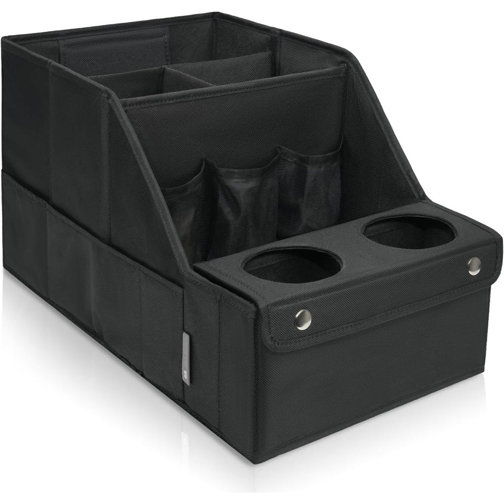 Sắp xếp ghế ô tô MULISOFT- Sắp xếp ghế sau ô tô với 11 ngăn lưu trữ và 2 ngăn đựng cốc, sắp xếp và l