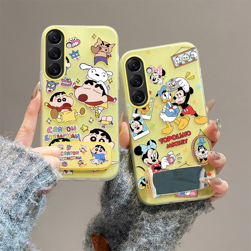 Ốp lưng samsung a26 5g samsung a36 5g ốp lưng gương giá đỡ điện thoại