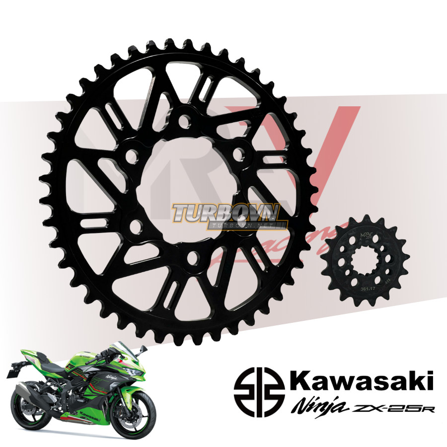 Nhông Sên Dĩa MREV cho xe Kawasaki ZX25R (N-361,D-371)