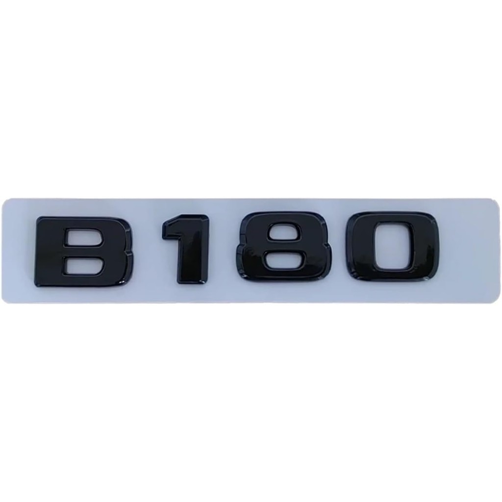 3D ABS Chrome Đen Thân Xe Chữ Cái Tương Thích Với B160 B180 B200 B220 B260 W245 W246 Logo Biểu Tượng