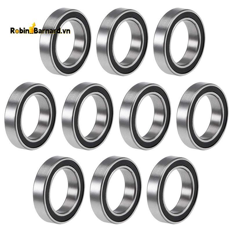 10 CÁI 6701- 12X18X4 mm Vòng bi rãnh sâu kín cao su thu nhỏ