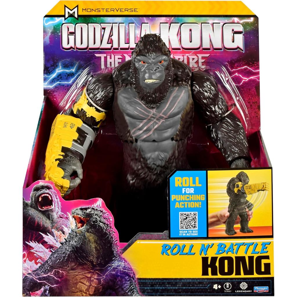 Godzilla x Kong 11 "Giant Kong Roll N Battle Punch