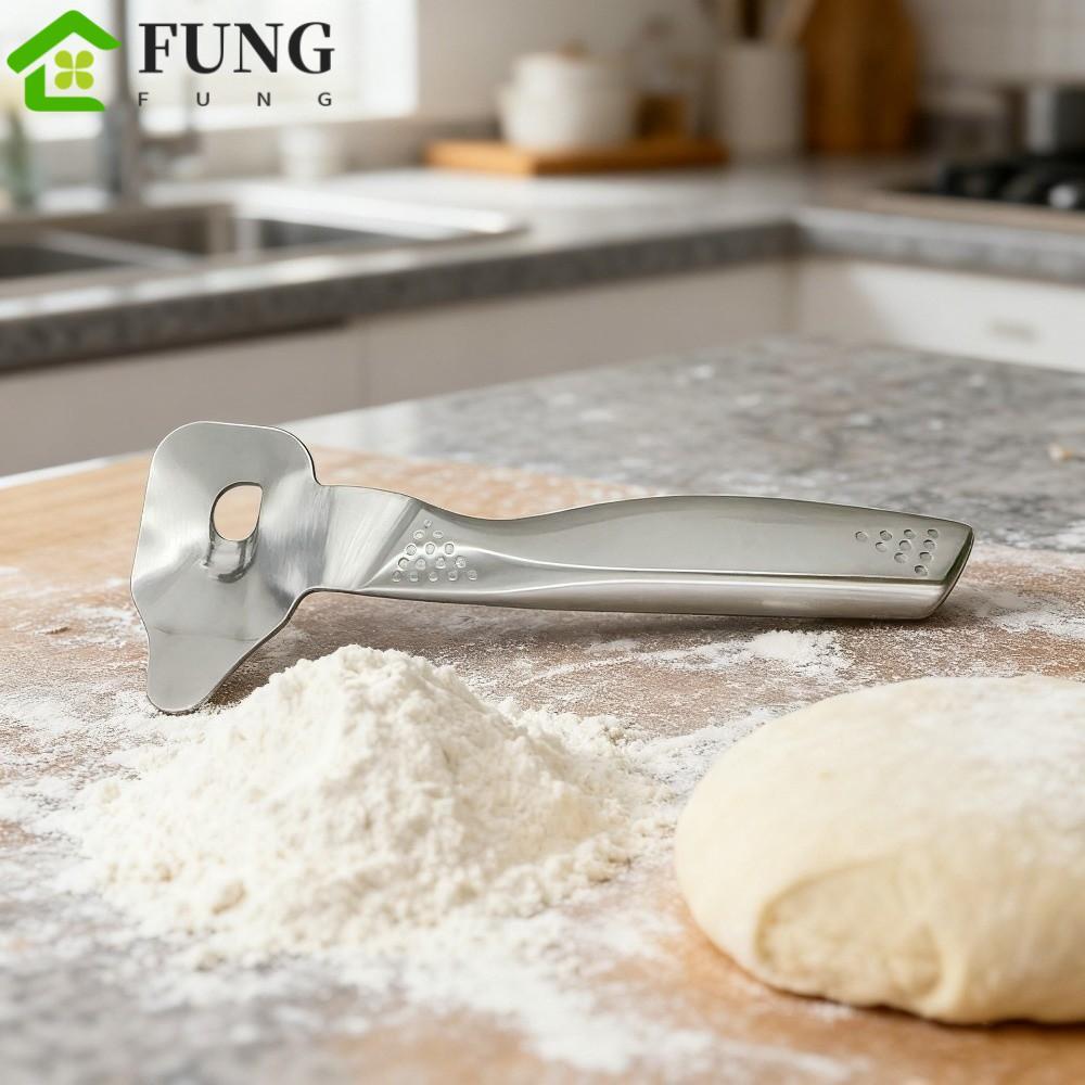 Máy cắt mì thủ công FUNG, Máy đánh bột chống dính bằng thép không gỉ, Máy khuấy trộn đa năng Máy làm mì liền mạch Nhà bếp gia đình