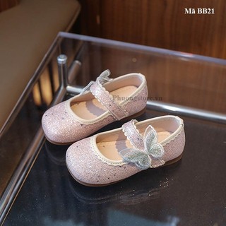 Giày búp bê công chúa cánh bướm xinh xắn từ 1-10 tuổi BB21
