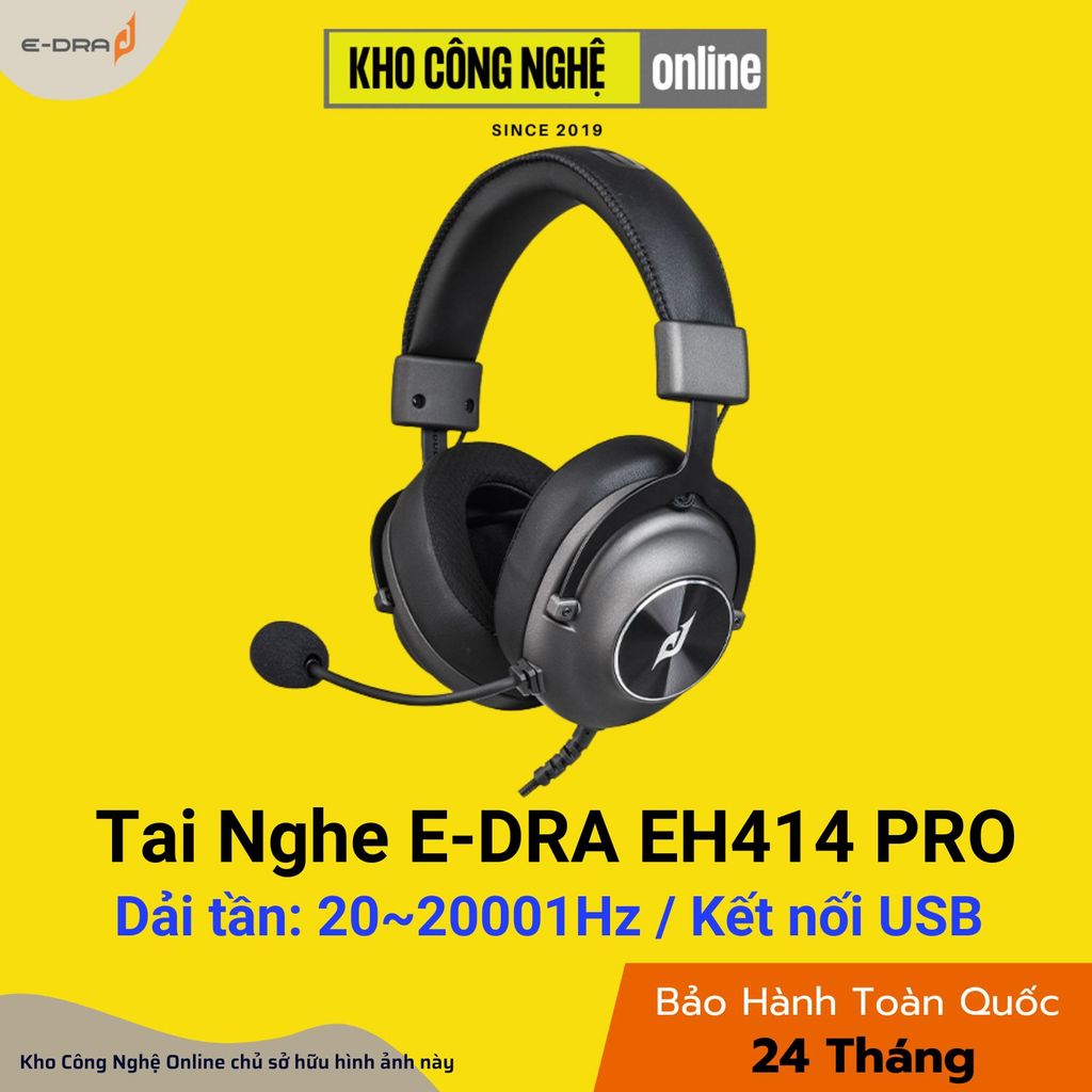 Tai Nghe Gaming EDRA EH414 PRO (Hàng Chính Hãng)