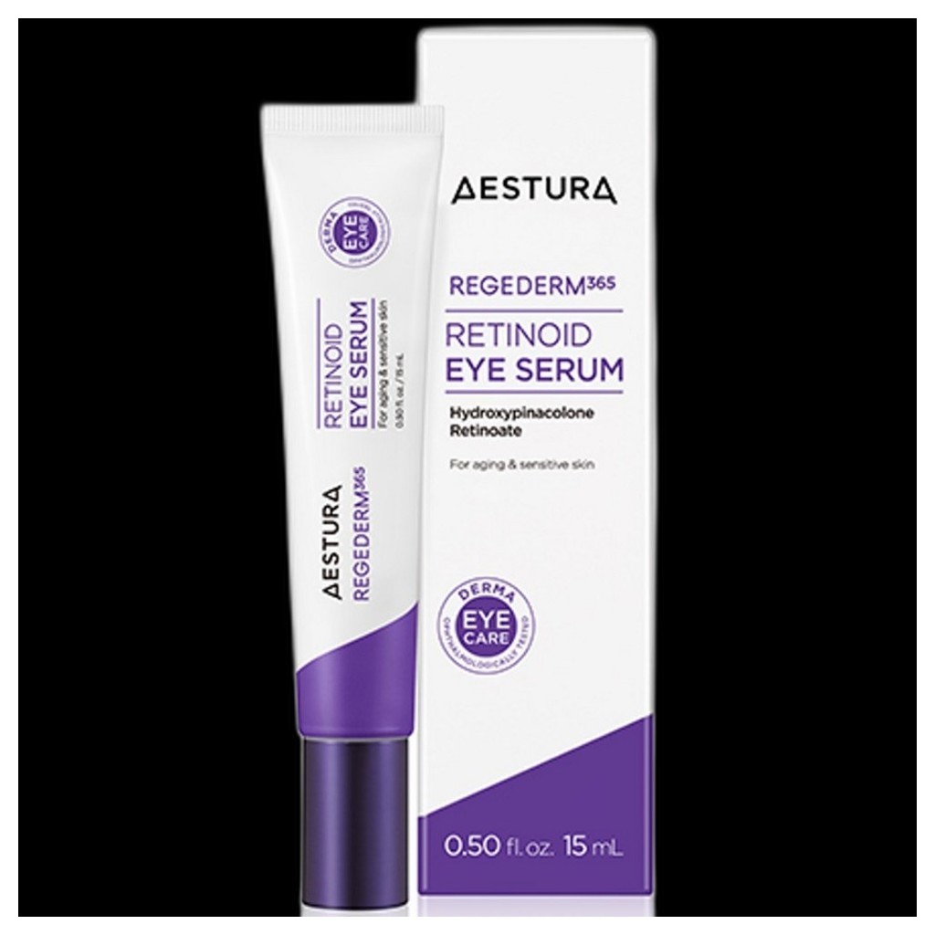 [aestura] Serum mắt Retinoid Regederm365, 15ml, 1pc / Serum mắt Hàn Quốc / Công thức Retinoid / Chín