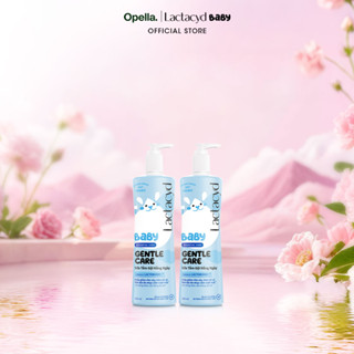 Bộ 2 chai Sữa Tắm Gội Trẻ Em Lactacyd Baby Gentle Care Bảo Vệ Dịu Nhẹ Cho Làn Da Nhạy Cảm 500ml/chai