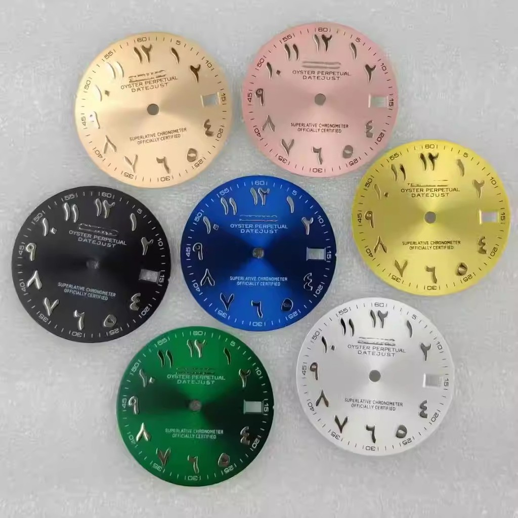 [New 35] NH35 Đường kính mặt số 28,5mm Nhật ký Đồng hồ cơ tỷ lệ La Mã NH36 Phụ kiện đồng hồ sửa đổi