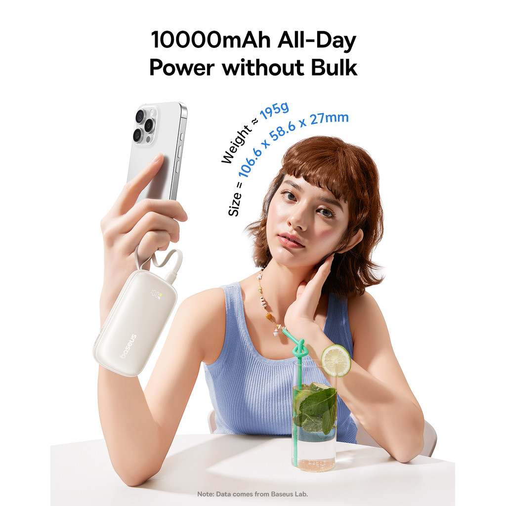 [CHUẨN CHỨNG NHẬN CCC] Sạc Dự Phòng Baseus EnerFill FC21 Qpow3 Ultra 10000mAh/20000mAh 22.5W - Sạc Nhanh 3 Cổng Kèm Cáp | BigBuy360 - bigbuy360.vn