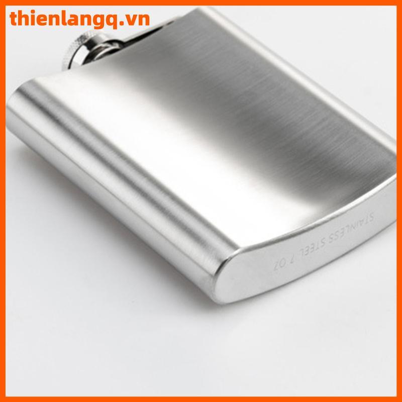 Thl 1 4 5 6 7 8oz xách tay mini thép không gỉ rượu Hip Flask cho Chai du lịch Whisky chai Mug Flask 