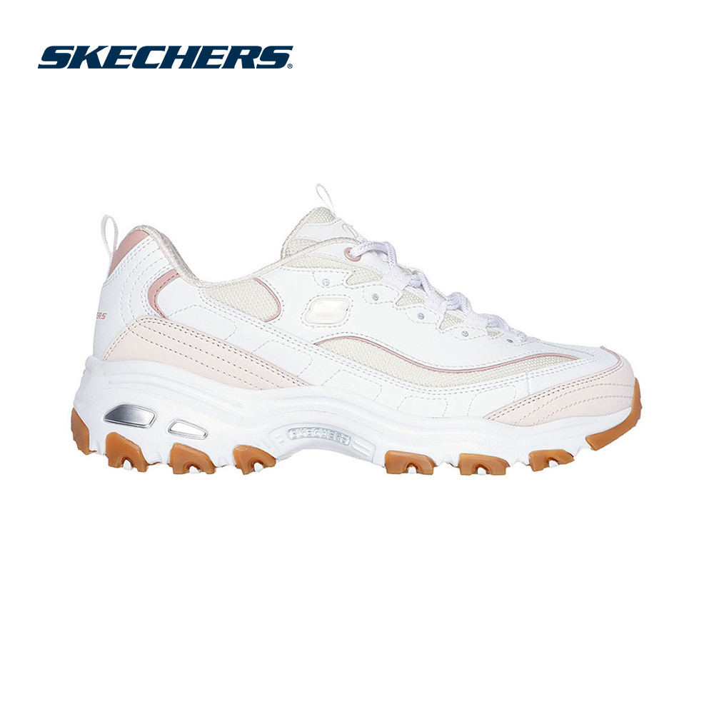 Giày Thể Thao Nữ Skechers Sport D'Lites Popular Vote Thường Ngày - 150241-WLPK Air-Cooled Memory Foa