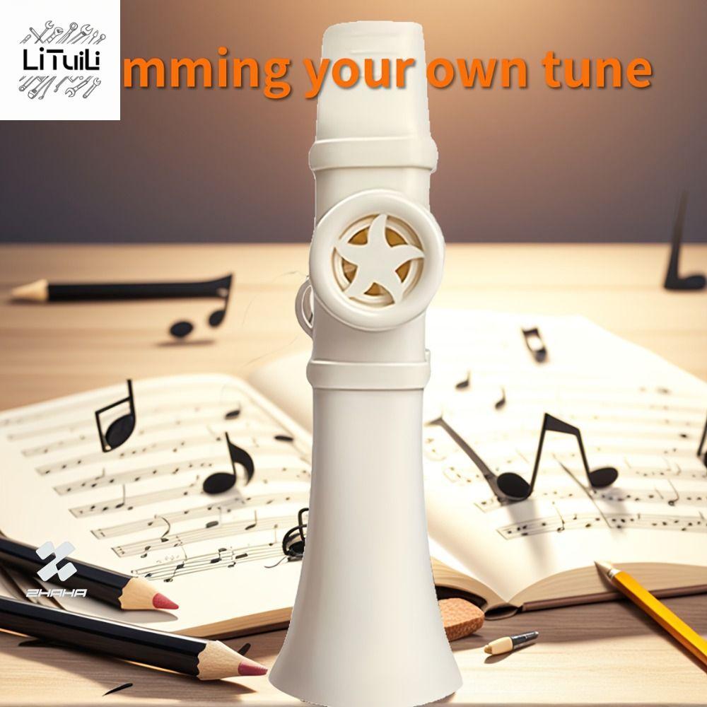 AKAMA Professional Kazoo, Thiết kế di động Sáo Kazoo thân bằng nhựa, Ống ngậm Dudu đơn giản Kích thư