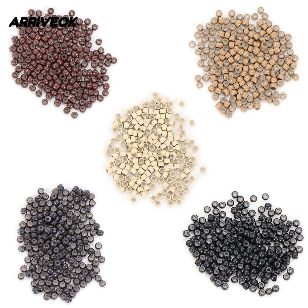 ARRIVEOK Line Bead Hair Care & Styling Nano Tip Hair Extension