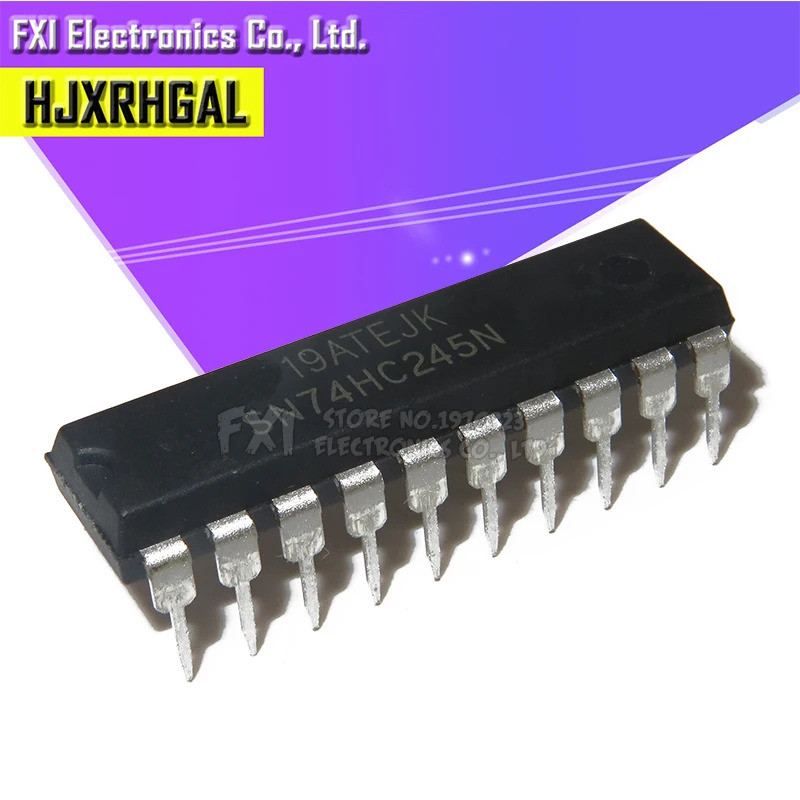 10 SN74HC245N DIP 74HC245N DIP-20 74HC245 SN74HC373N SN74HC244N SN74HC377N SN74HC374N SN74HC574N SN7