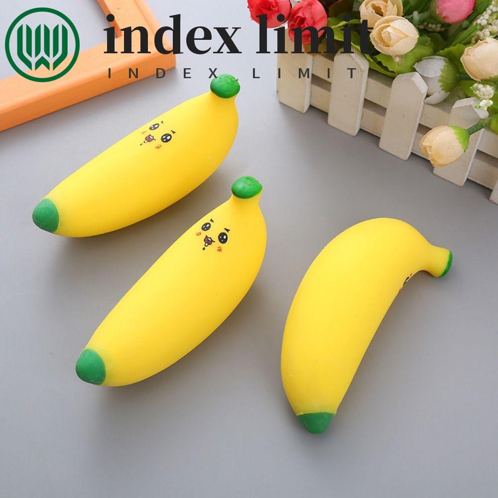 INDEX GIỚI HẠN Chuối Bóp Đồ Chơi, Chuối Co Giãn Chuối Chậm Phục Hồi Đồ Chơi, Bóp Đồ Chơi Đàn Hồi Biể