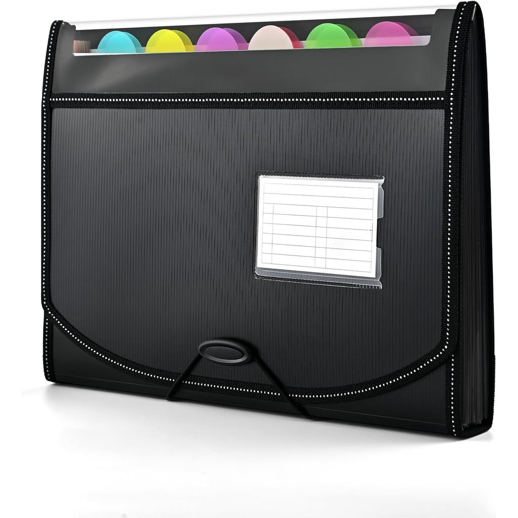 Bộ lọc hồ sơ mở rộng 12 ngăn, Bộ sắp xếp hồ sơ Accordion-File-Organizer, A4 / US Letter Size Paper R