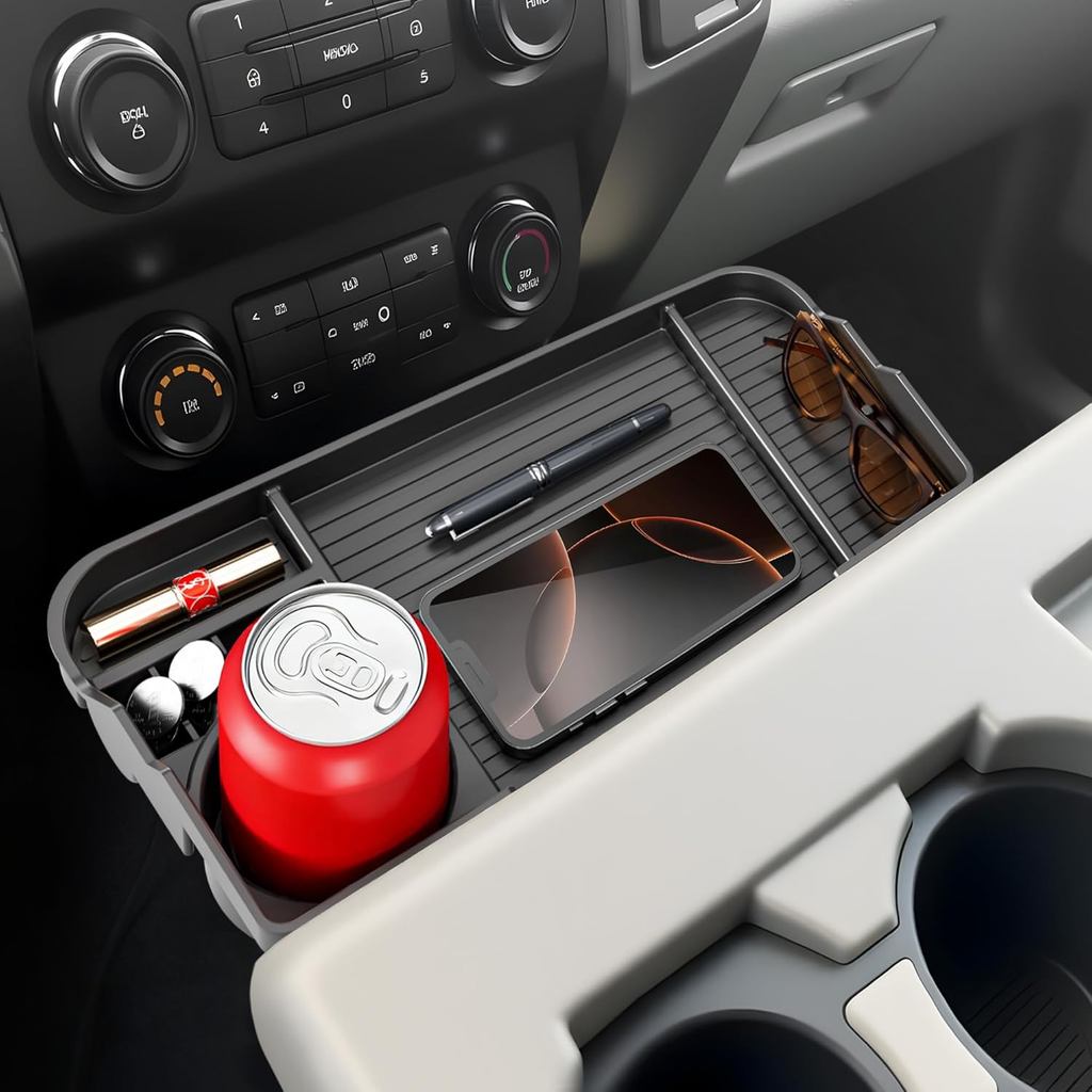 Dành Cho Xe Ford F150 F250 F350 F450 F550 F650 (2011-2025) Tựa Đầu Ghế Trước Oraganizer [Giá Đỡ Lớn]