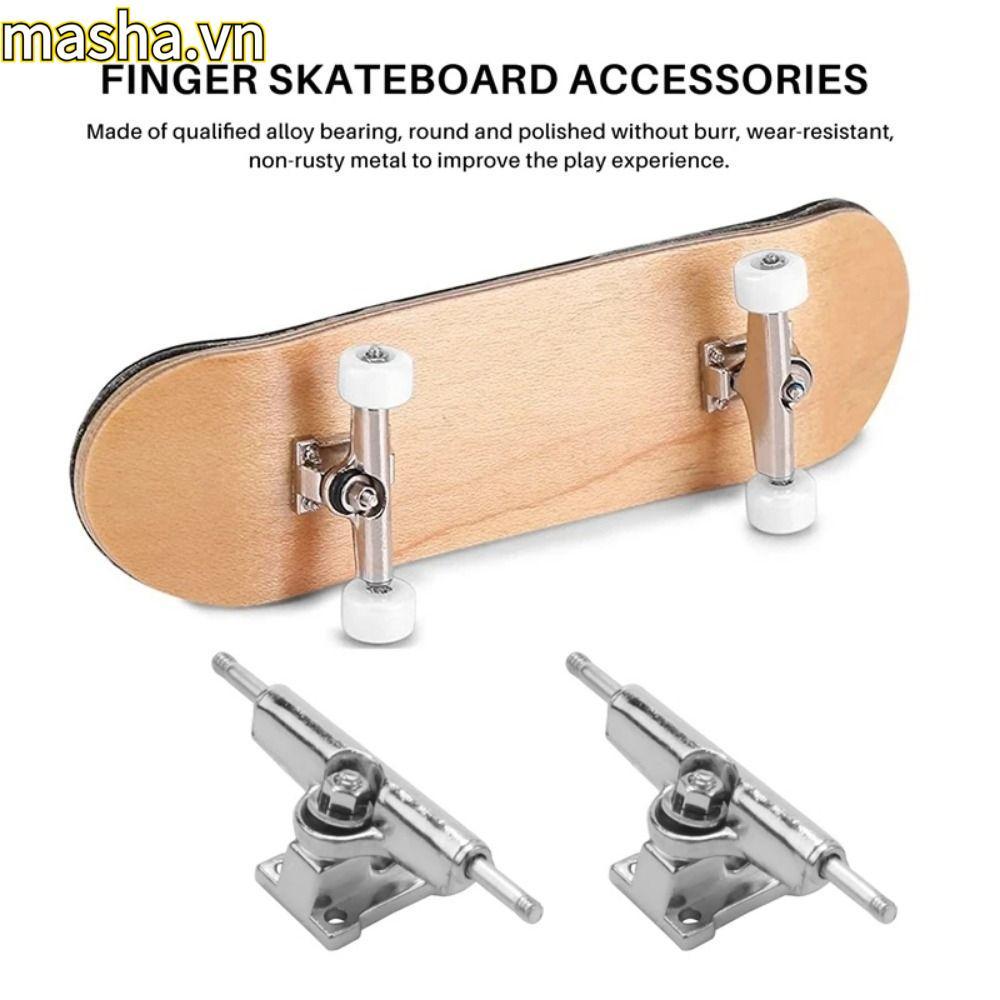 2 Cái Giá đỡ sàn chịu lực, Bộ sưu tập sở thích đồ chơi Mô hình Fingerboard Truck, Bền bỉ với các loạ
