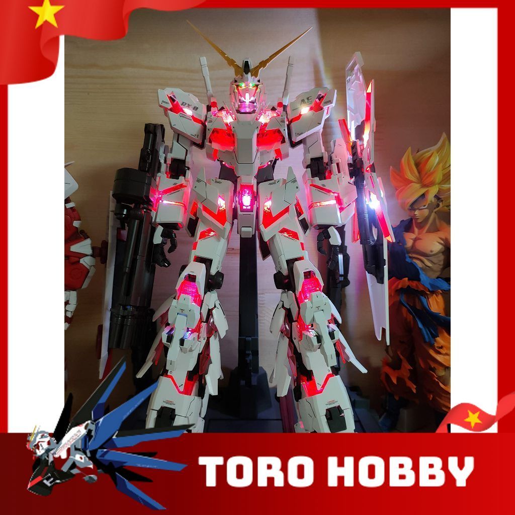 Led Kosmos PG Unicorn -  Màu Đỏ Đơn Sắc (Điều khiển + Sạc + App + Pin)