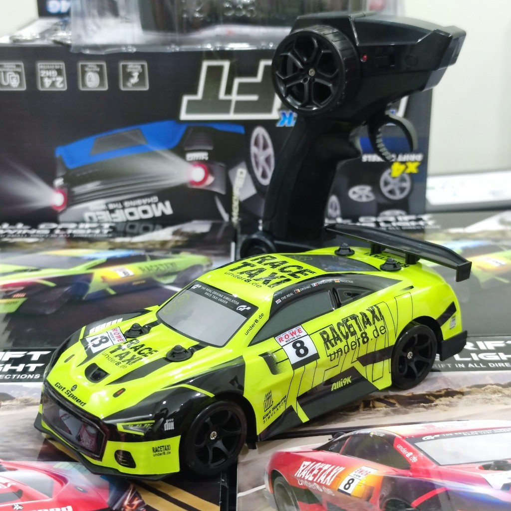 Xe Điều Khiển JJRC Mini Drift Monster 1/ 24 4WD +30km/h vỏ cứng chịu lực