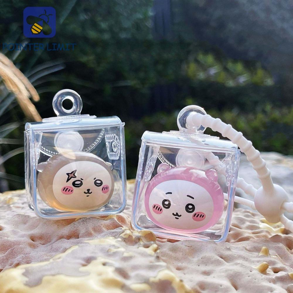 POINTER LIMIT Túi đựng búp bê ngoài trời mini trong suốt, có móc khóa Túi đựng búp bê nhỏ Pop Mart, 