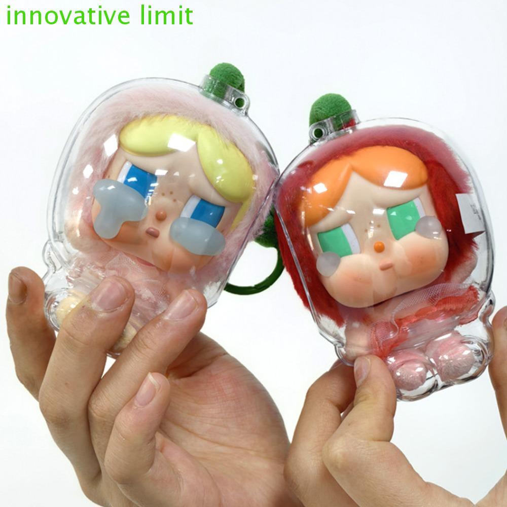 DYRUIZA 1 cặp Vỏ bảo vệ Cherry Crybaby, Túi đựng búp bê Cherry Crybaby chống thấm nước, Dây silicon 