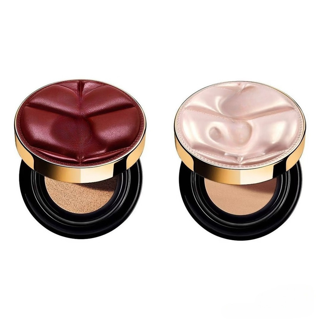Limited Pink / Wine Red Leather Cloud Cushion Kem nền che khuyết điểm lâu trôi Gói trang trọng 12g /