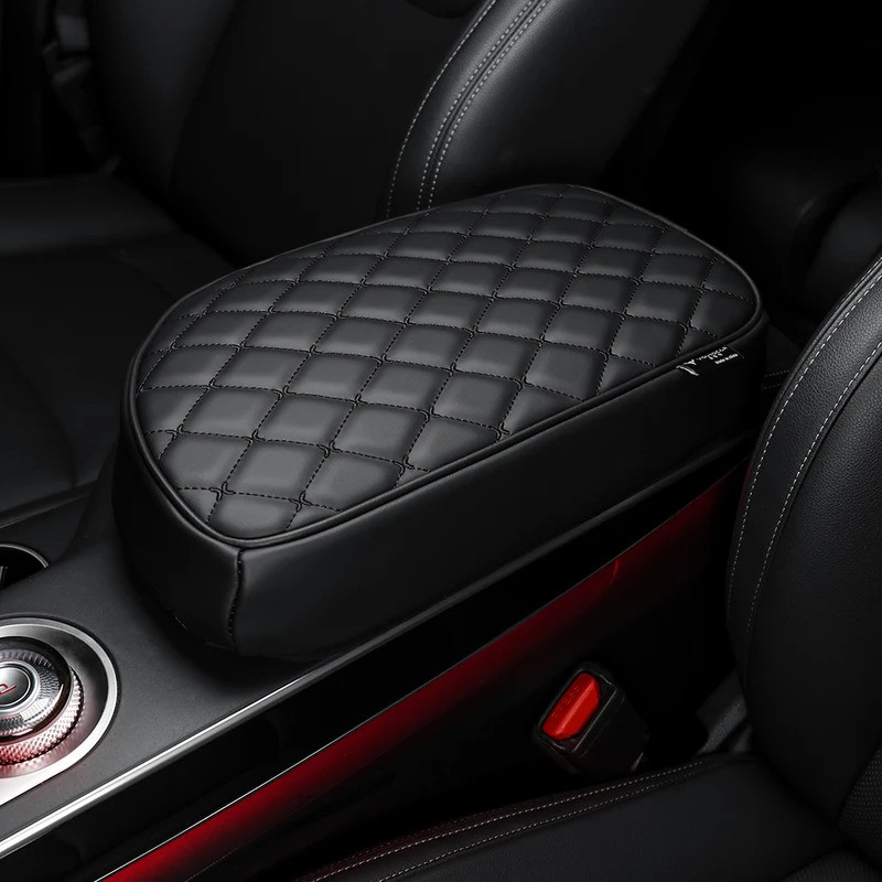 Dành Cho Genesis GV70 2022-2025 Chống Thấm Nước Chống Trơn Trượt Da PU Mềm Bảng Điều Khiển Trung Tâm