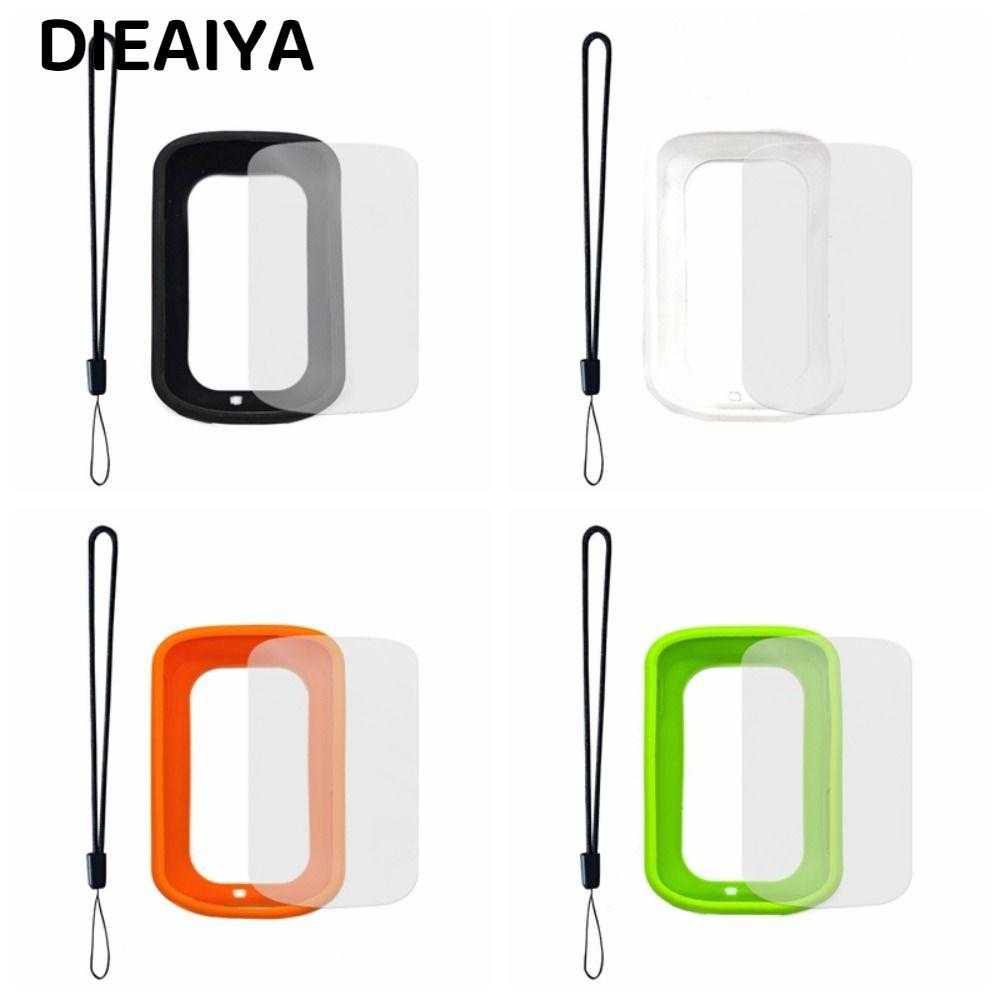 Vỏ bảo vệ DIAIYA, Máy tính GPS xe đạp silicon chống rơi, Phim màn hình chống trầy xước chống sốc bền