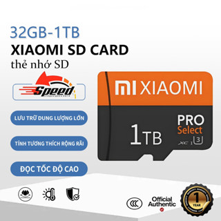 Thẻ nhớ Micro SD 32GB-1TB chuyên camera giám sát Xiaomi, chuẩn Class 10, tốc độ cao, độ bền vượt trội