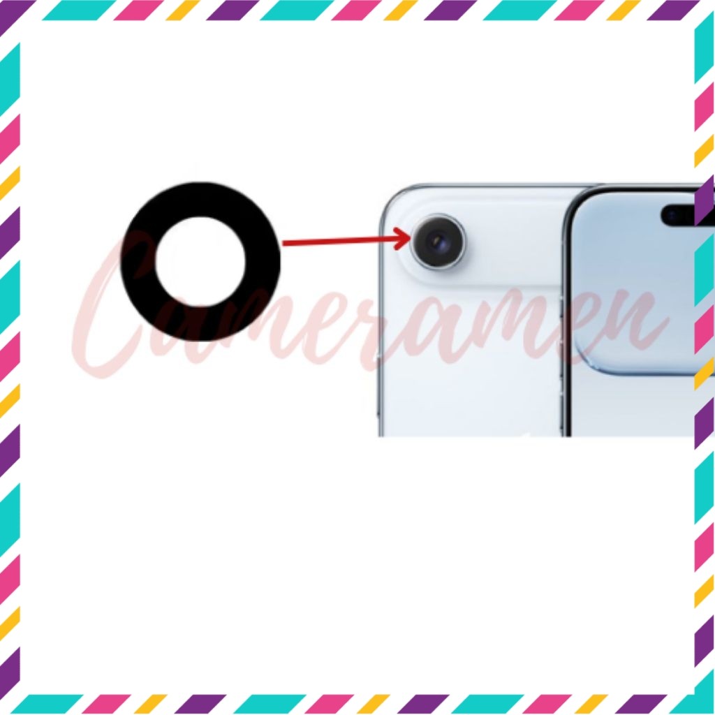 Kính Camera IP 17 Air  IPhone 17 Air ( Sẵn Hàng )