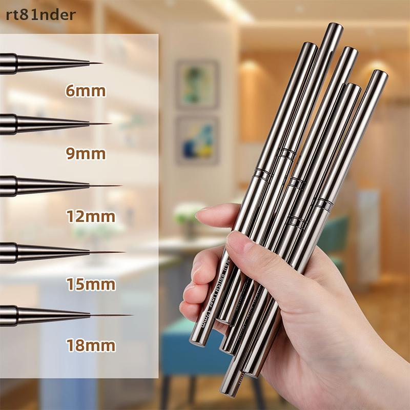 Rt Nail Art Liner Brushes Gel Nail Brush Gel Nail Polish Painting Brush Vẽ Nail Art Brush Pen Set Na