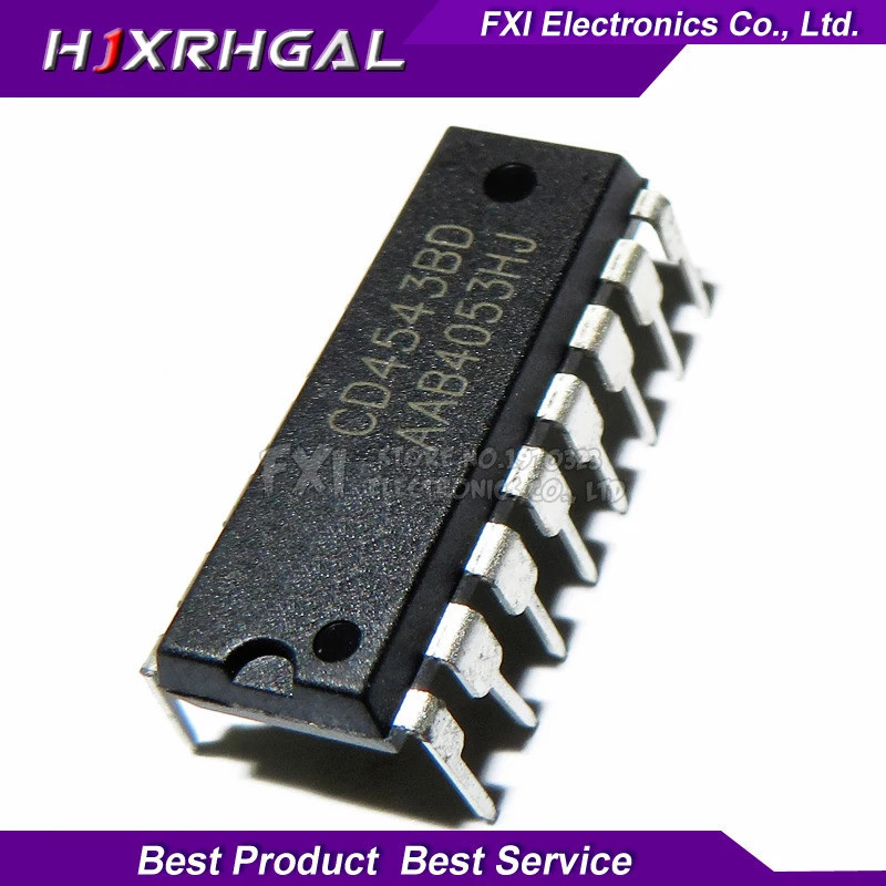 10 CÁI CD4543BE CD4543 DIP16 DIP mới nguyên bản