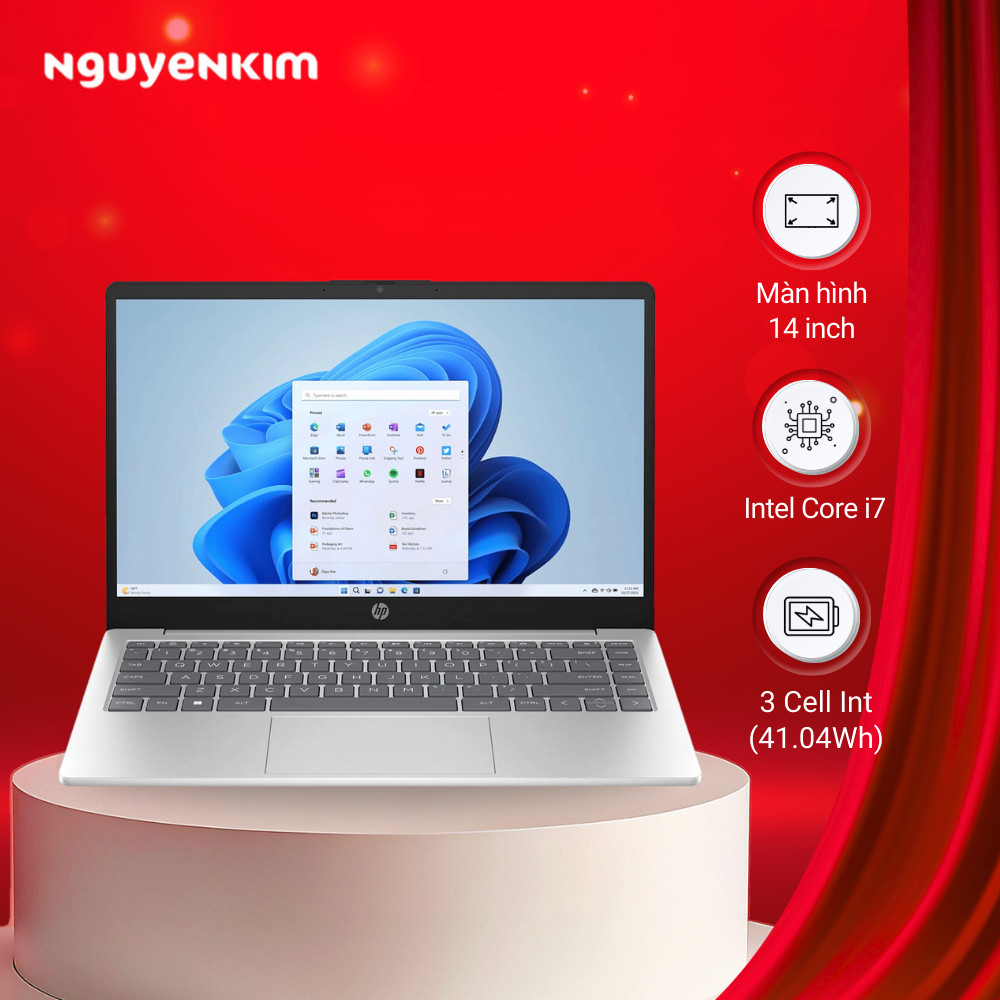 Laptop HP 14-EP0110TU i7-1355U/16GB/512GB/Win11 (8C5K9PA)