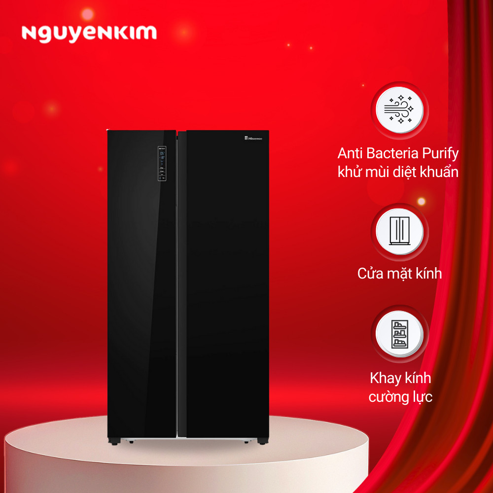 Tủ lạnh Hisense Inverter 519 lít HS56WBG