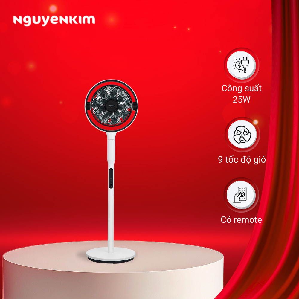 Quạt đứng Toshiba F-DSC80XVN(W)