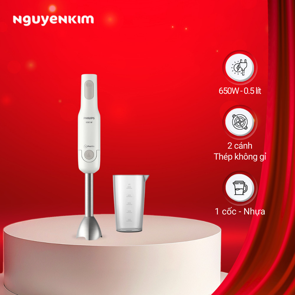 Máy xay sinh tố cầm tay Philips HR2534/00