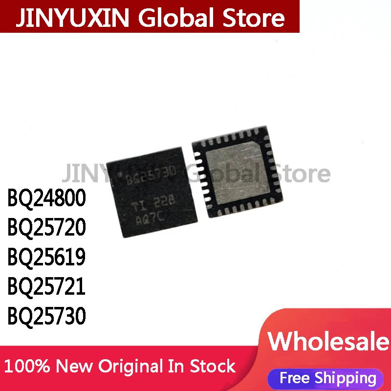 5 chiếc BQ24800 BQ24800RUYT BQ25720 BQ25721 BQ25619 BQ25730 IC còn hàng Bán buôn