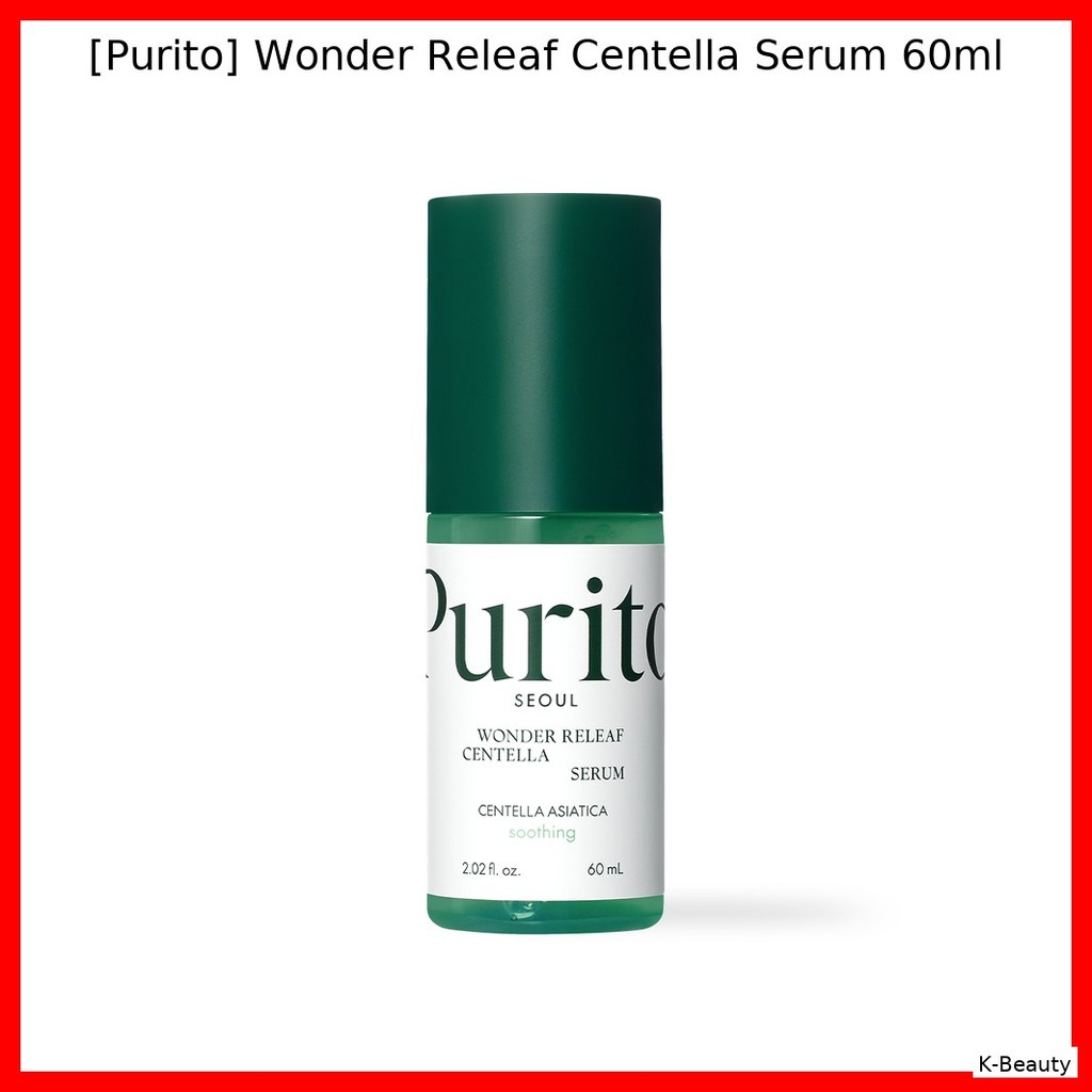 [Purito] Wonder Releaf Centella Serum 60ml / Serum Hàn Quốc / Giảm mụn / Chính hãng 100% của K-Beaut