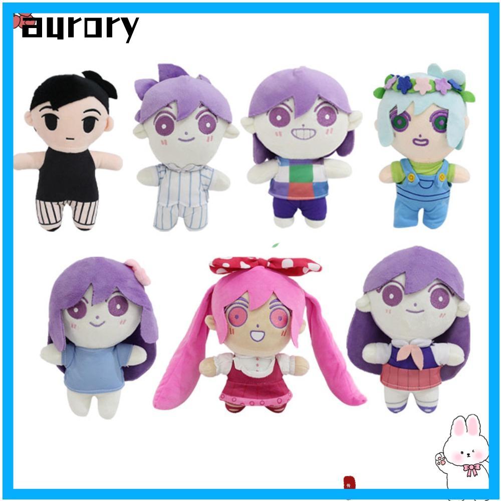 AURORY OMORI Búp bê sang trọng, Đạo cụ Cosplay sang trọng Merch Omori, Trò chơi Sunny 20CM liên quan