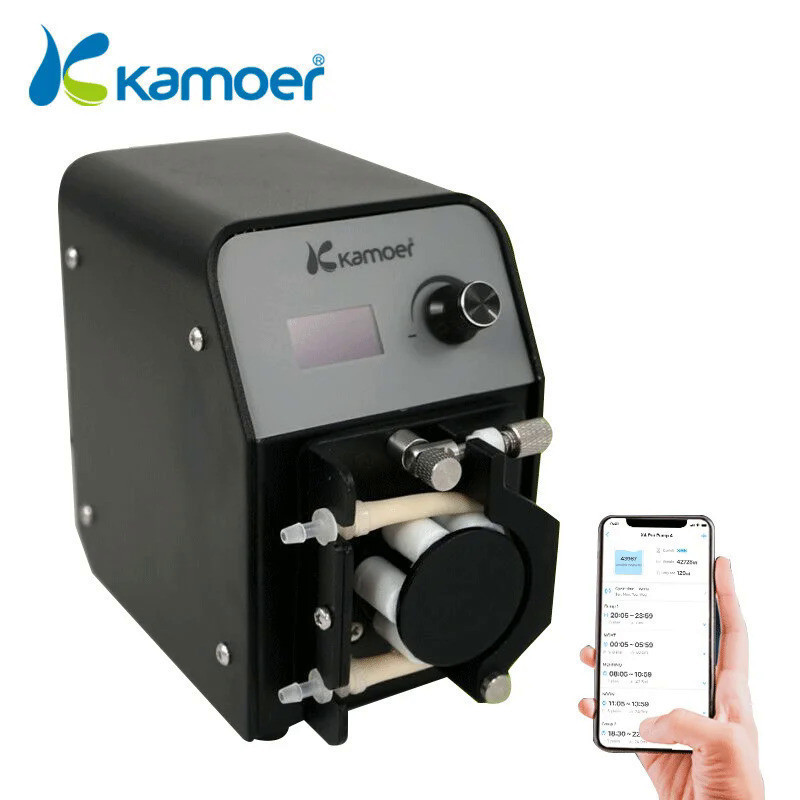 Kamoer FX-STP2 WIFI PerIstaltic Continuous Duty Dosing pump Reef Aquarium Calcium Reactor Circulatio