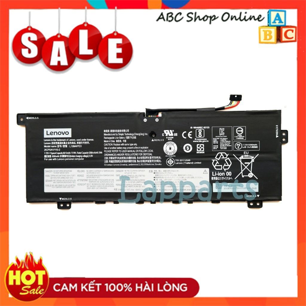 Pin Laptop Lenovo Yoga C740-14IML C740-15IML L18C4PE0 L18M4PE0 L18L4PE0