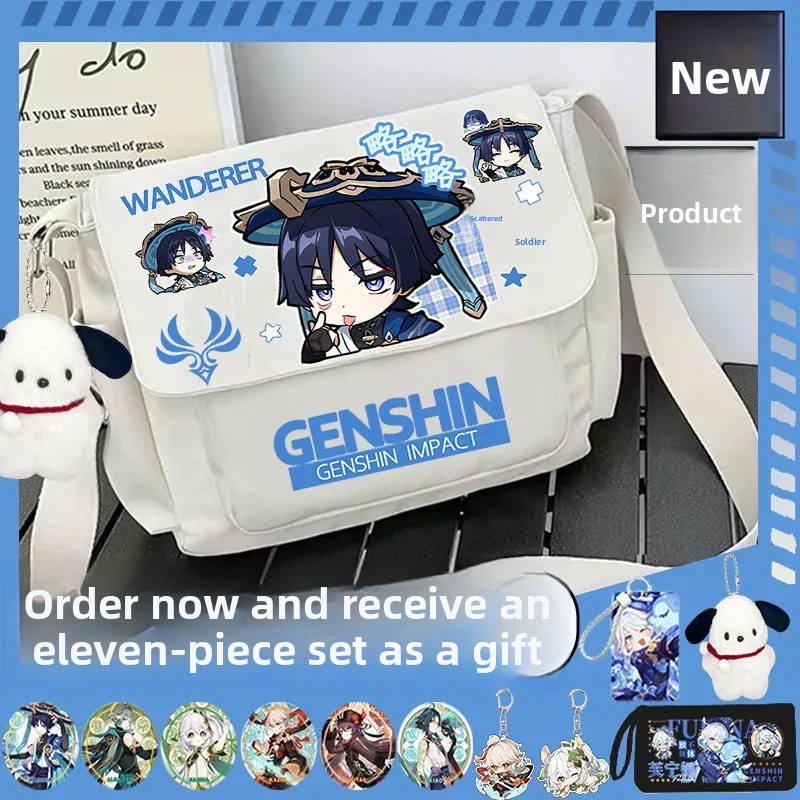 ★Genshin Impact★Scarfamouche & alhaitham & baizhu & dehya & candace game peripheral Đeo Chéo Vai Sức