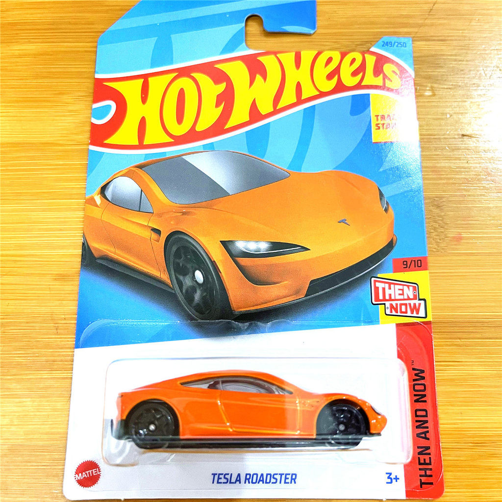 HOTWHEELS Hot Wheels Xe Thể Thao Nhỏ Mẫu 2023PH Lô TESLA ROADSTER Siêu Xe Điện