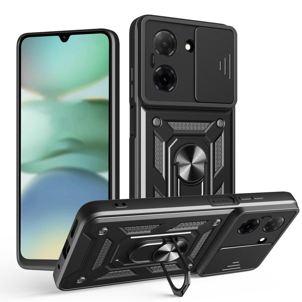 Dành Cho Poco C71 Ốp Lưng Chống Sốc Trượt Bảo Vệ Ống Kính Giáp Ốp Lưng Cho Xiaomi Poco C71 Ốp lưng D